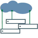 Daten und Systemintegration Icon